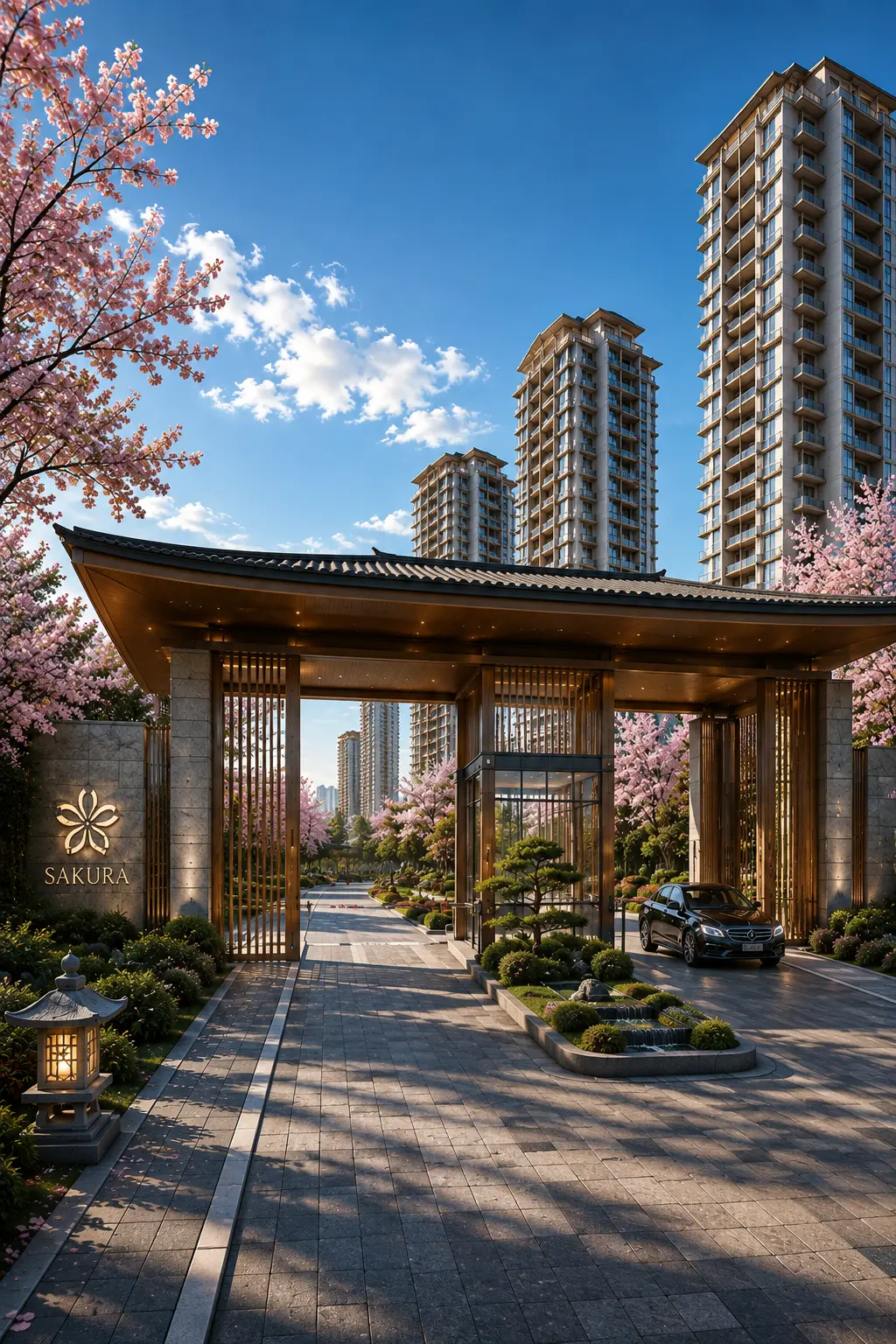 Pardos Sakura Entrance