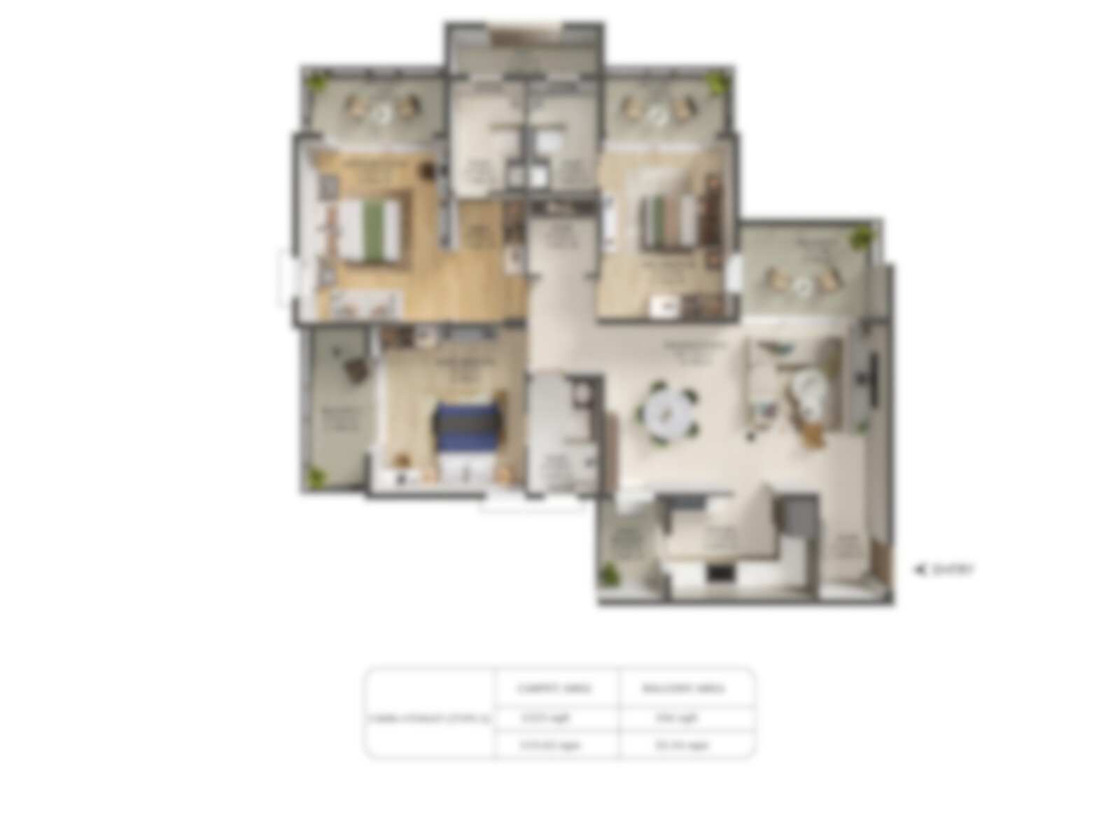 pardos gurgaon floor plans